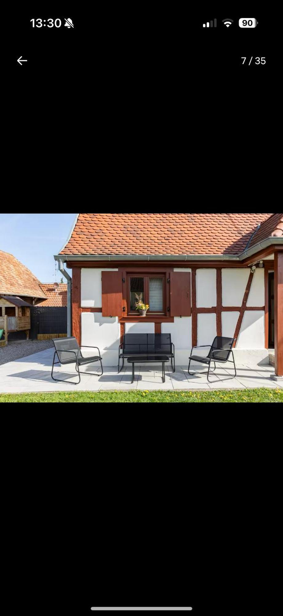 Gite Chez L'Oncle Paul Urschenheim Exteriör bild